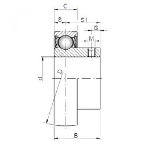 Bearing SB201 ISO #1 image