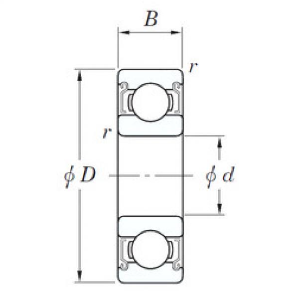 Bearing SE 6001 ZZSTMSA7 KOYO #1 image