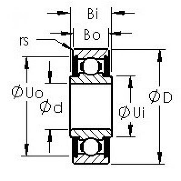 Bearing SRW2-6-2RS AST #1 image