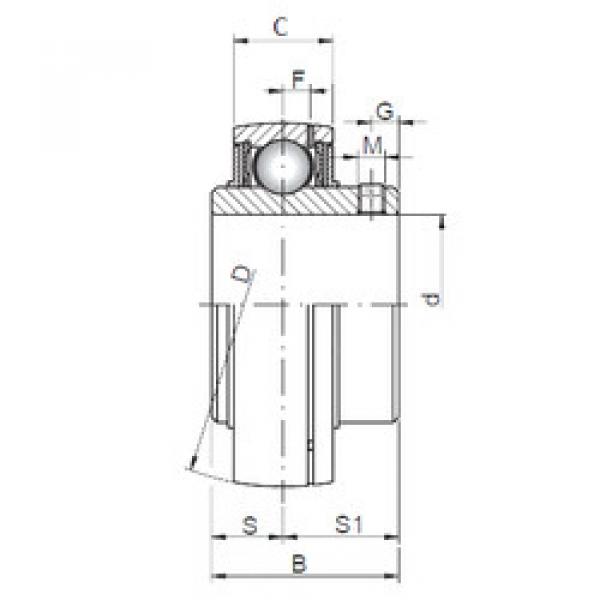 Bearing UC209 CX #1 image