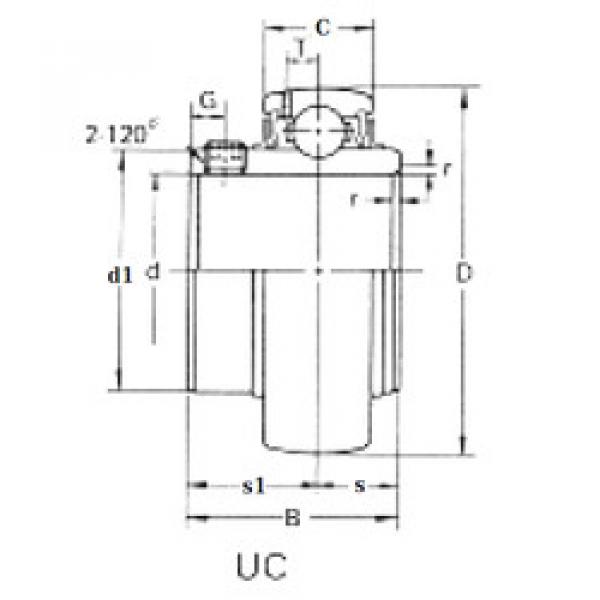 Bearing UC211 CRAFT #1 image