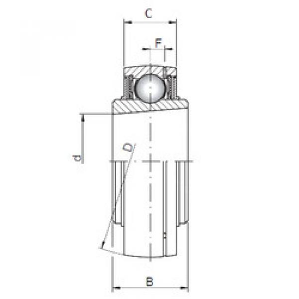 Bearing UK209 ISO #1 image