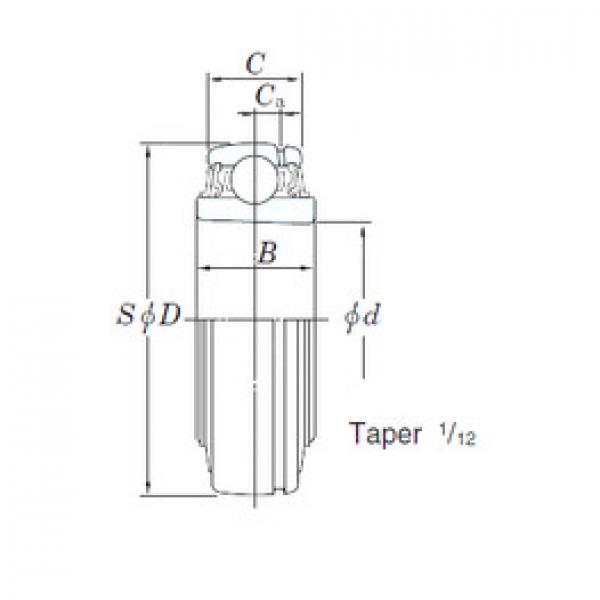 Bearing UK208 KOYO #1 image