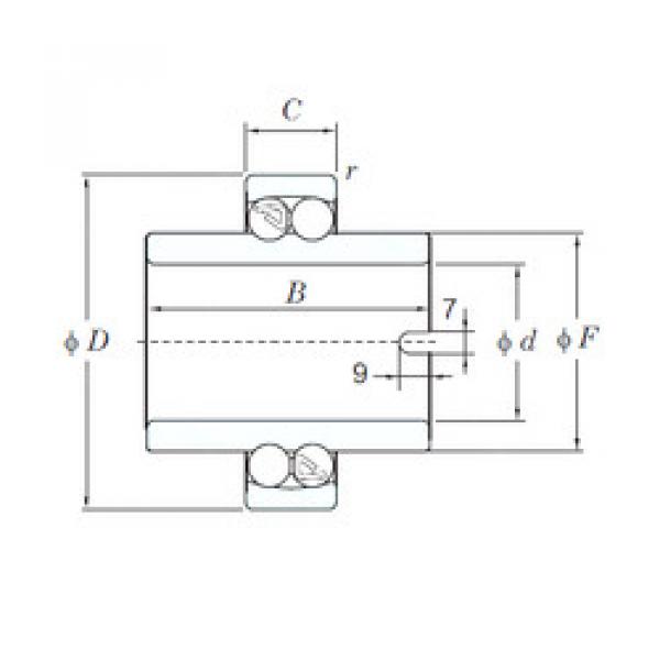 Bearing 11304 KOYO #1 image