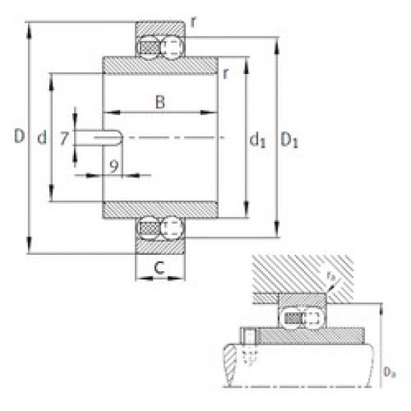 Bearing 11205-TVH FAG #1 image