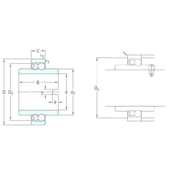 Bearing 11210TN9 SKF #1 image