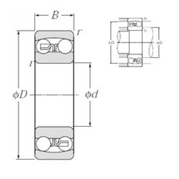 Bearing 1209S NTN #1 image