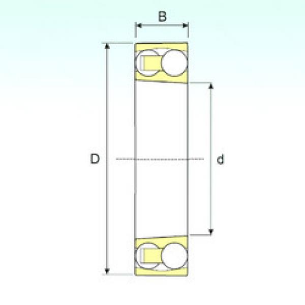 Bearing 1217 K ISB #1 image