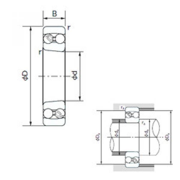 Bearing 1211K NACHI #1 image