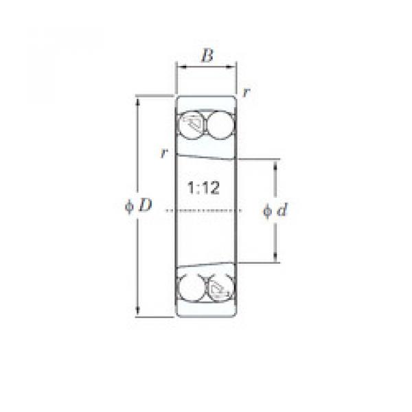 Bearing 1206K KOYO #1 image