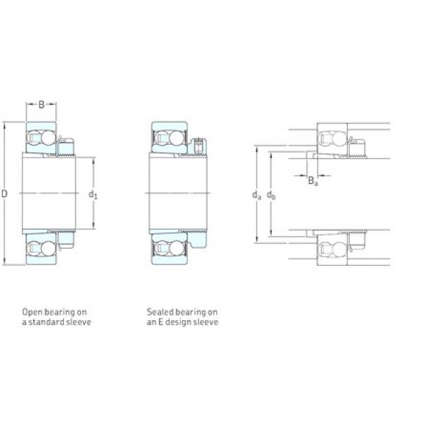 Bearing 1308EKTN9+H308 SKF #1 image