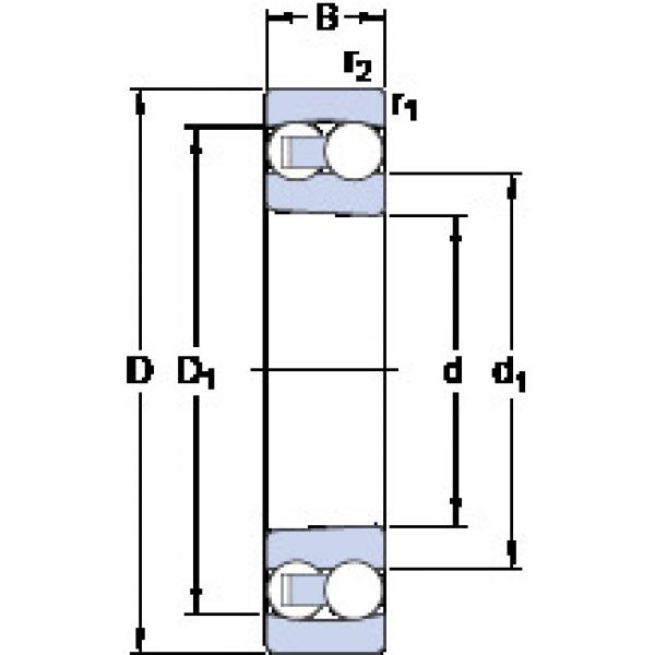 Bearing 1211 EKTN9 SKF #1 image