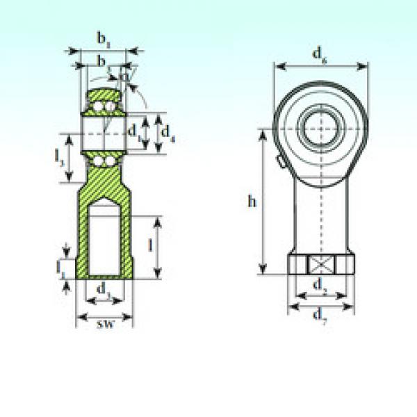 Bearing TSF 40 BB ISB #1 image