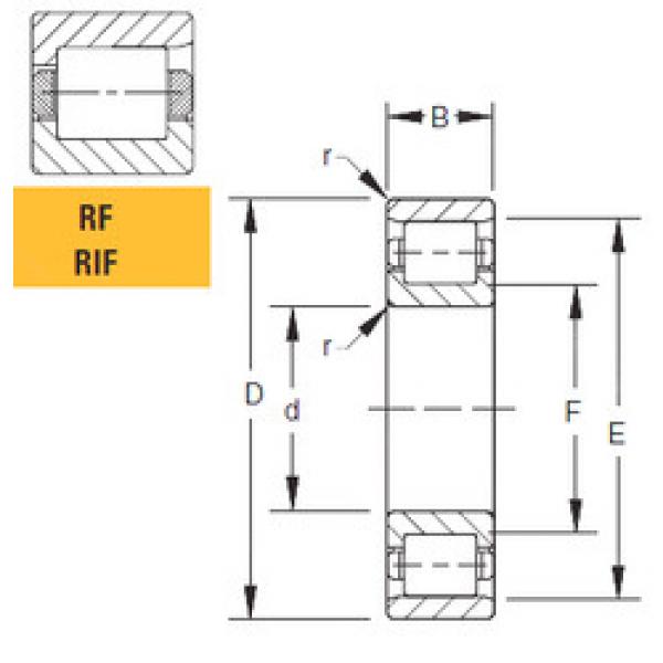 Bearing 105RF32 Timken #1 image