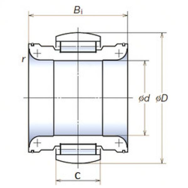 Bearing 140RNP2401 NSK #1 image