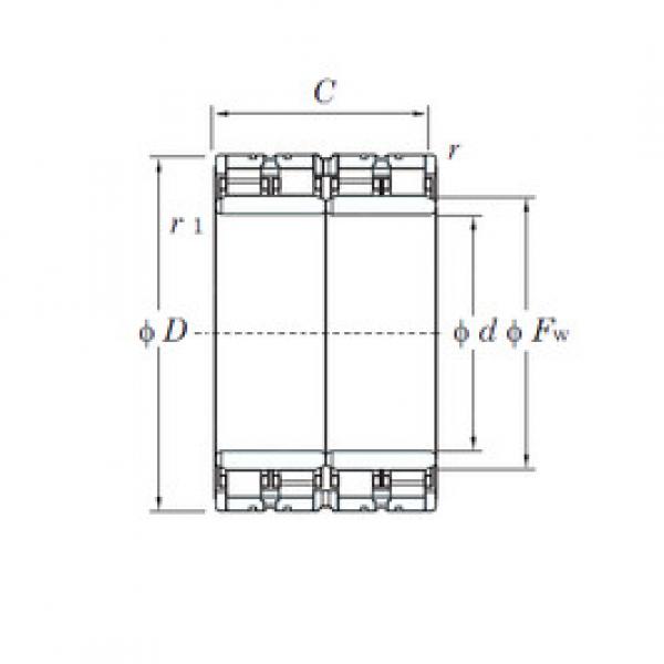 Bearing 180FC123870A KOYO #1 image