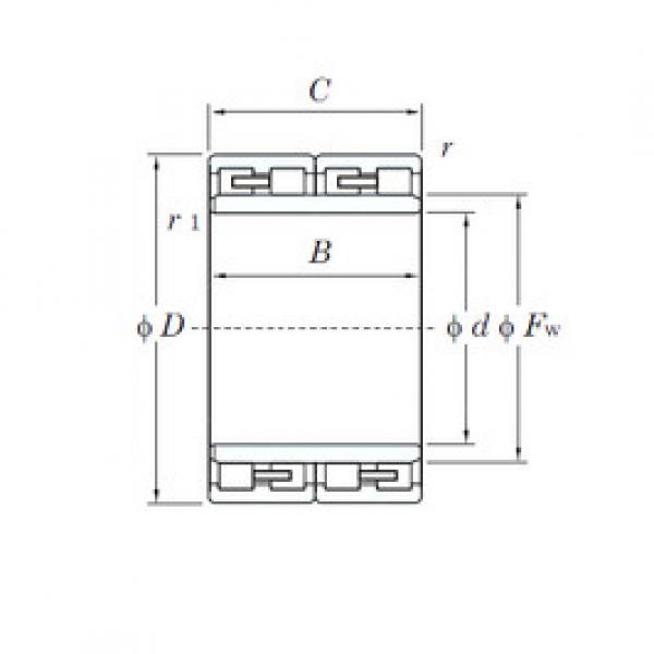 Bearing 84FC56280 KOYO #1 image