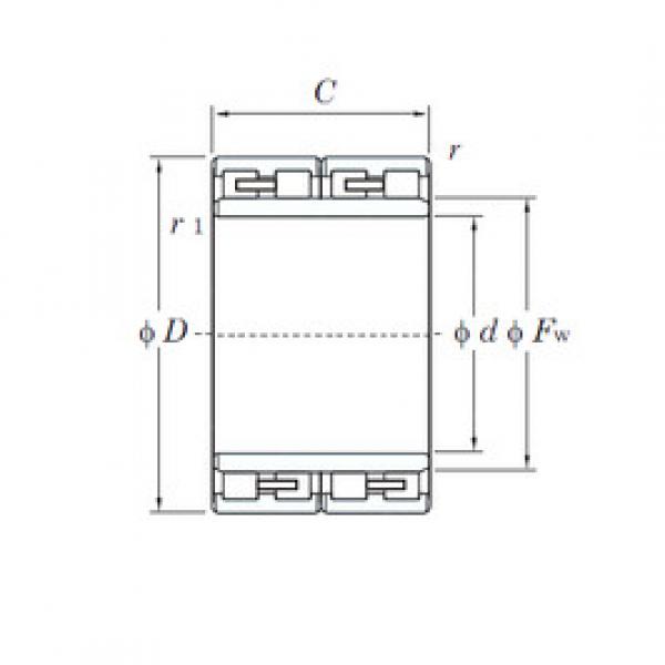 Bearing 34FC25168 KOYO #1 image