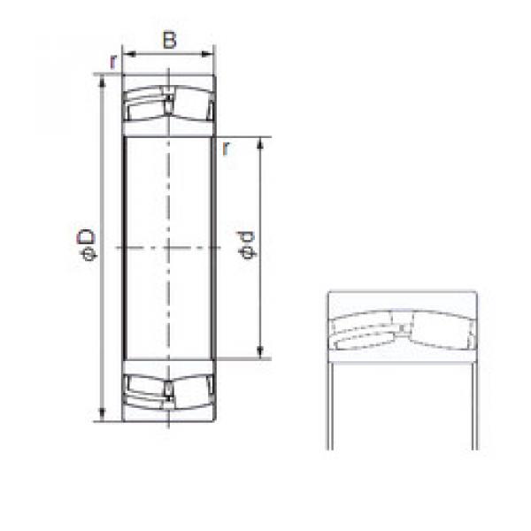 Bearing 24024AX NACHI #1 image