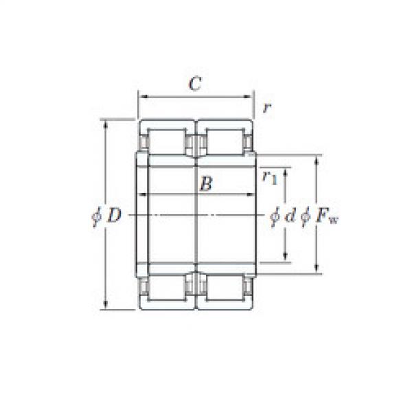 Bearing 26NJ/NJP2580 KOYO #1 image