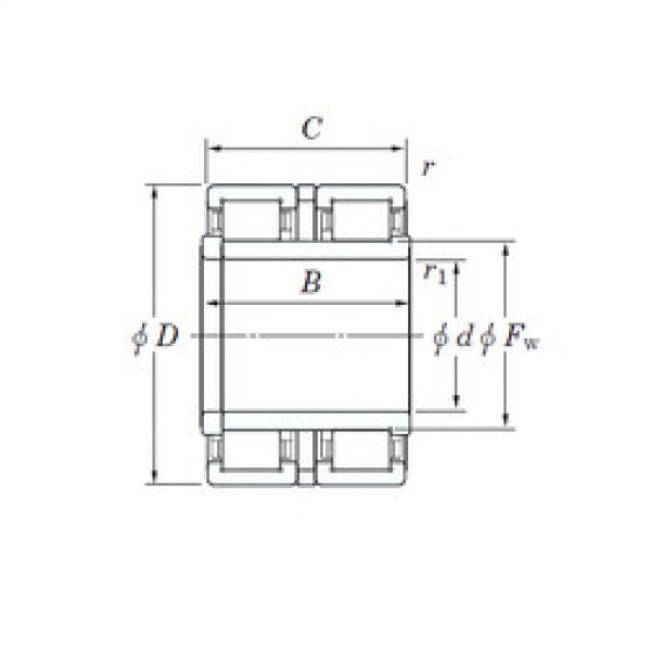 Bearing 2CR130A KOYO #1 image