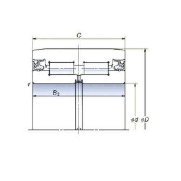 Bearing 2J120-9A NSK #1 image