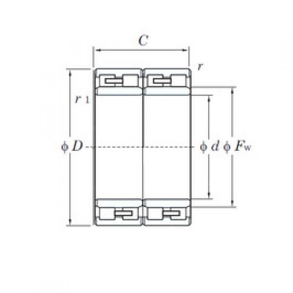 Bearing 90FC63450A KOYO #1 image