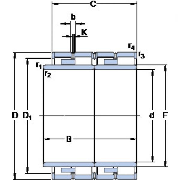 Bearing 319040 A SKF #1 image