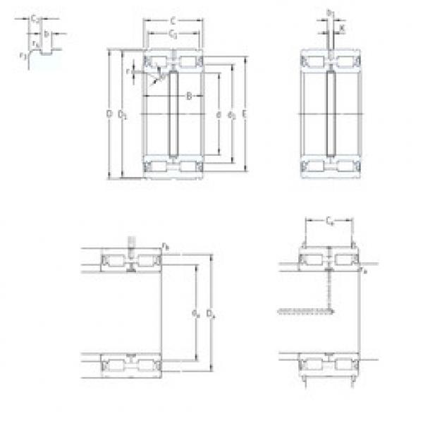 Bearing 319428DA-2LS SKF #1 image