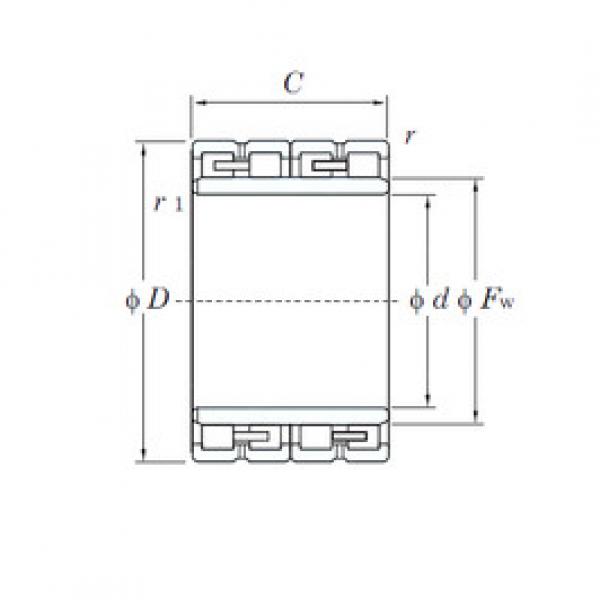 Bearing 44FC30150W KOYO #1 image