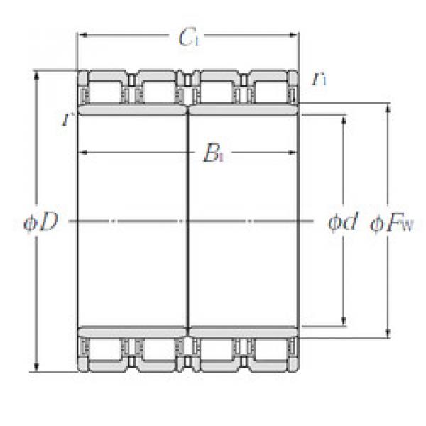 Bearing E-4R10201 NTN #1 image