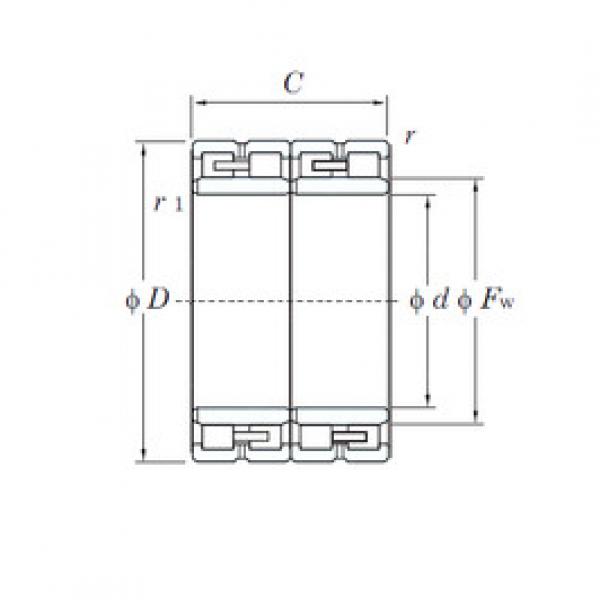 Bearing 60FC42300W KOYO #1 image