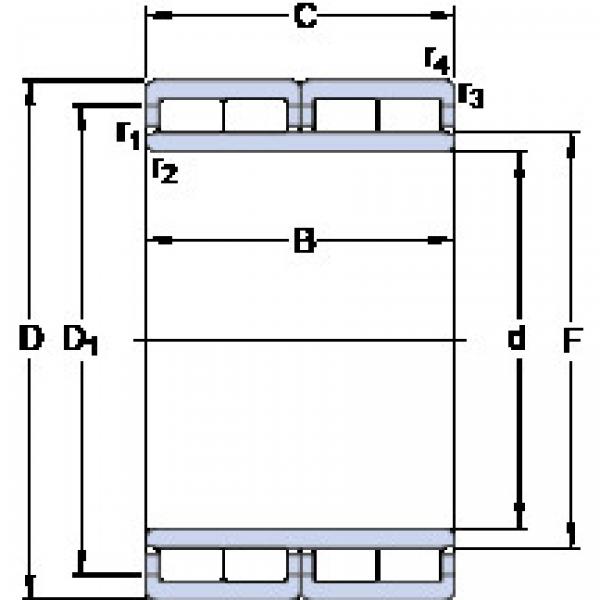 Bearing 635043 SKF #1 image