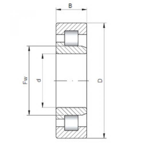 Bearing NJ2084 ISO #1 image