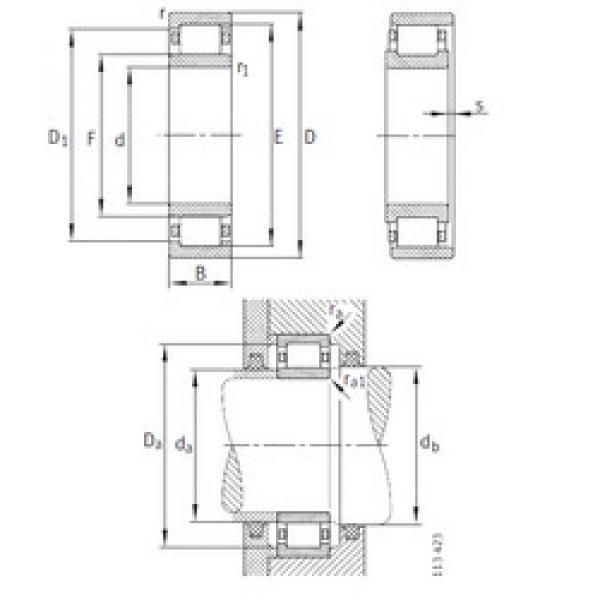 Bearing 722046100 INA #1 image