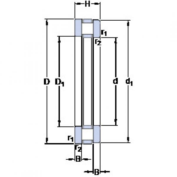 Bearing 358060 SKF #1 image