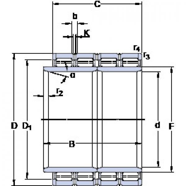 Bearing BC4B 316341/HA4 SKF #1 image