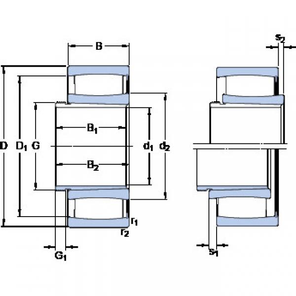 Bearing C 2209 KV + AH 309 SKF #1 image