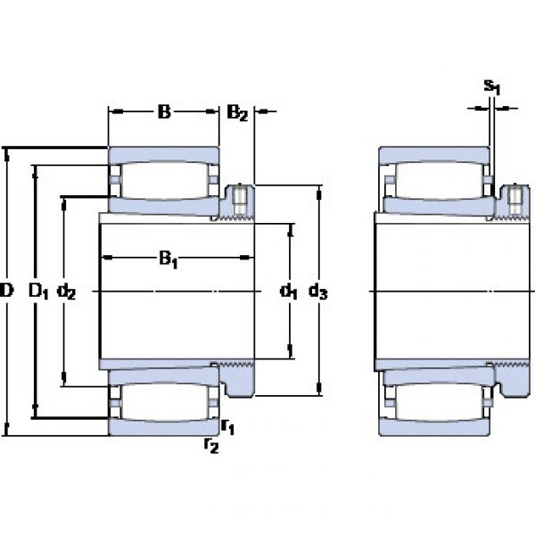 Bearing C 3028 K + H 3028 E SKF #1 image