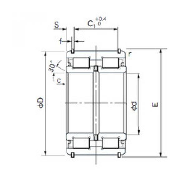 Bearing E5011NRNT NACHI #1 image