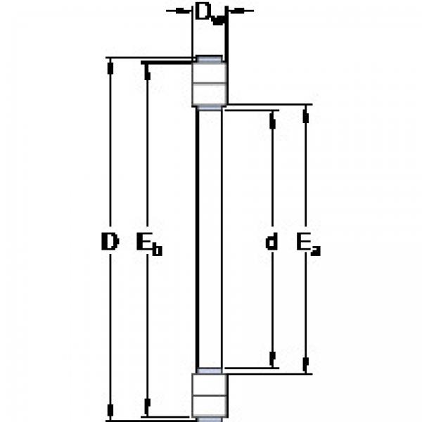 Bearing K 89313 TN SKF #1 image