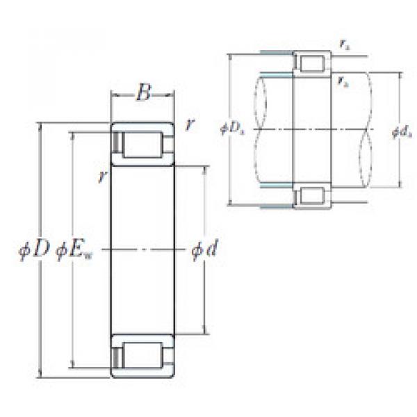 Bearing NCF18/670V NSK #1 image