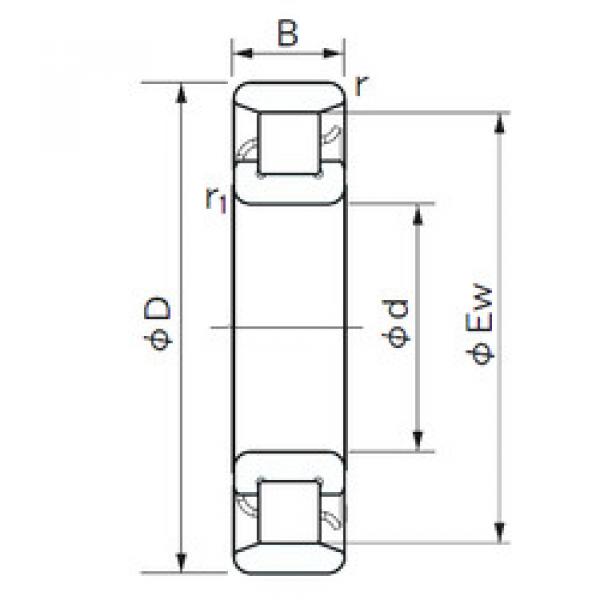 Bearing N 1007 NACHI #1 image