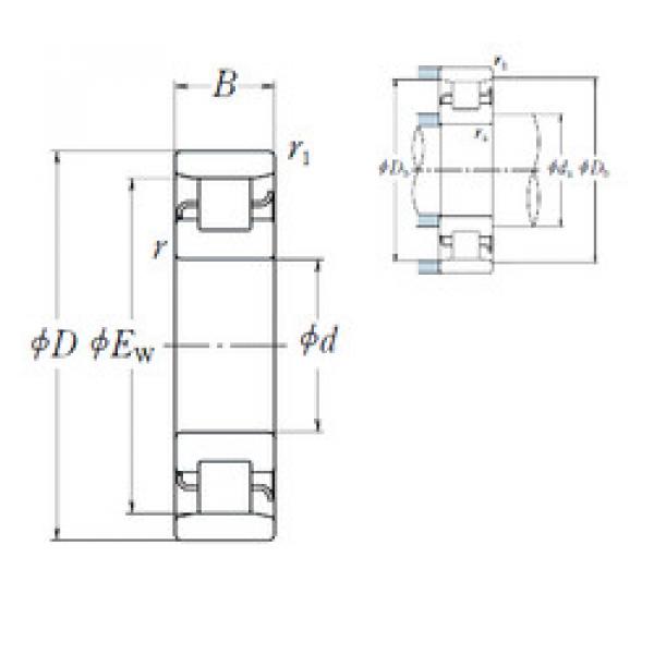 Bearing N 217 NSK #1 image