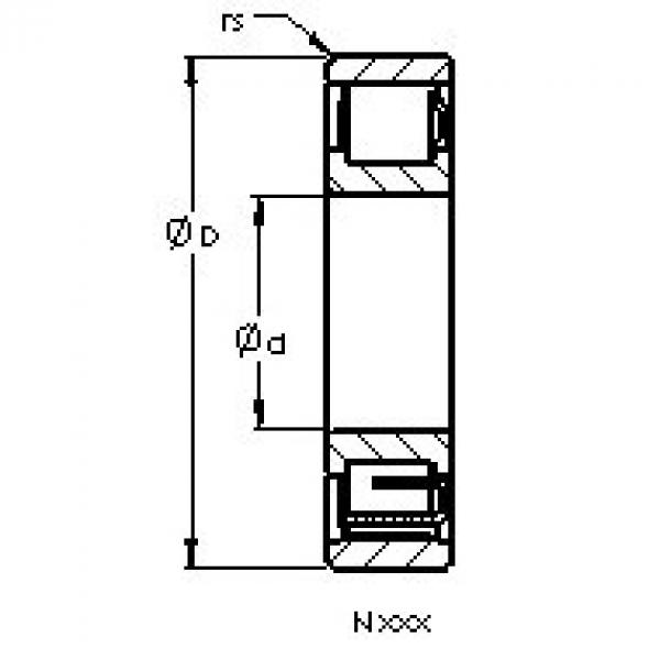 Bearing N205 AST #1 image