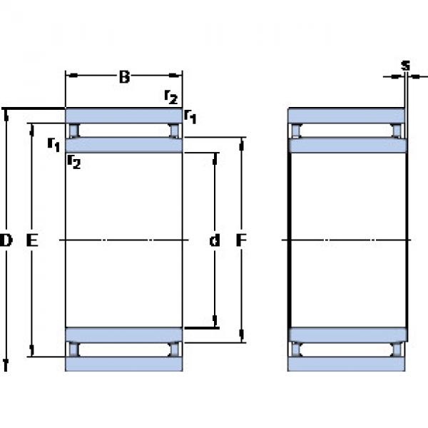 Bearing NAO 17x35x16 SKF #1 image