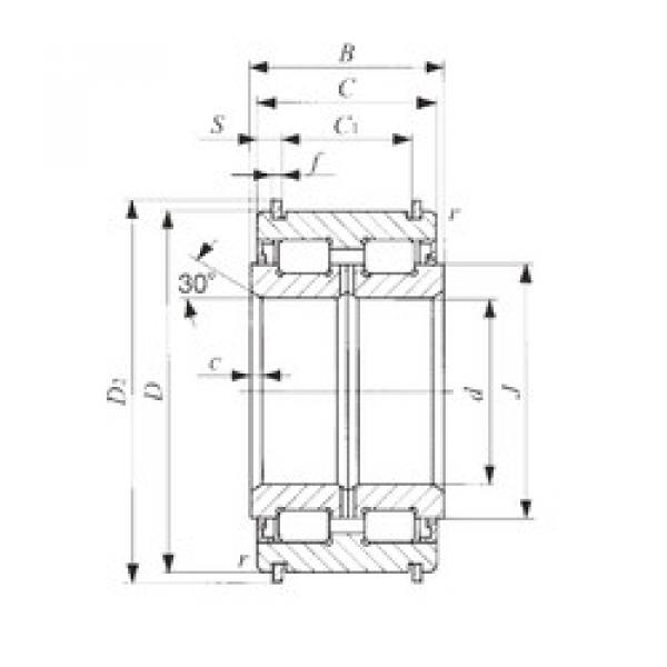 Bearing NAS 5009ZZNR IKO #1 image