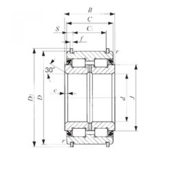 Bearing NAS 5017UUNR IKO #1 image