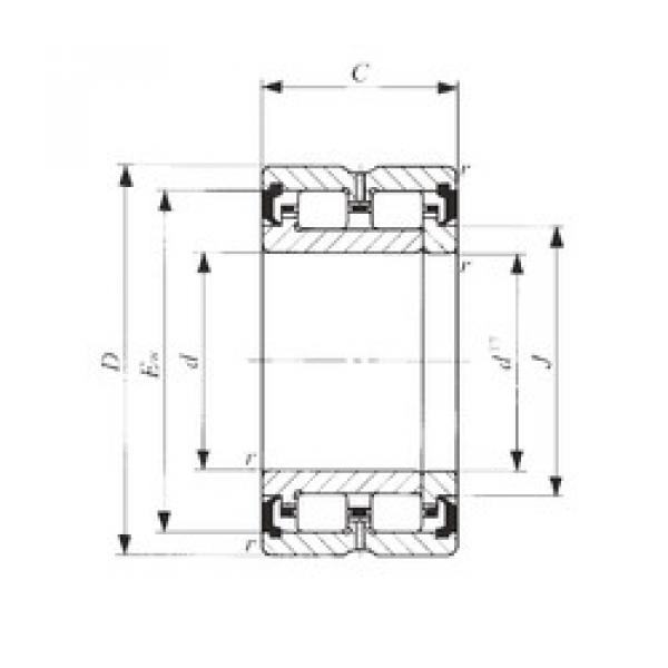 Bearing NAU 4914UU IKO #1 image