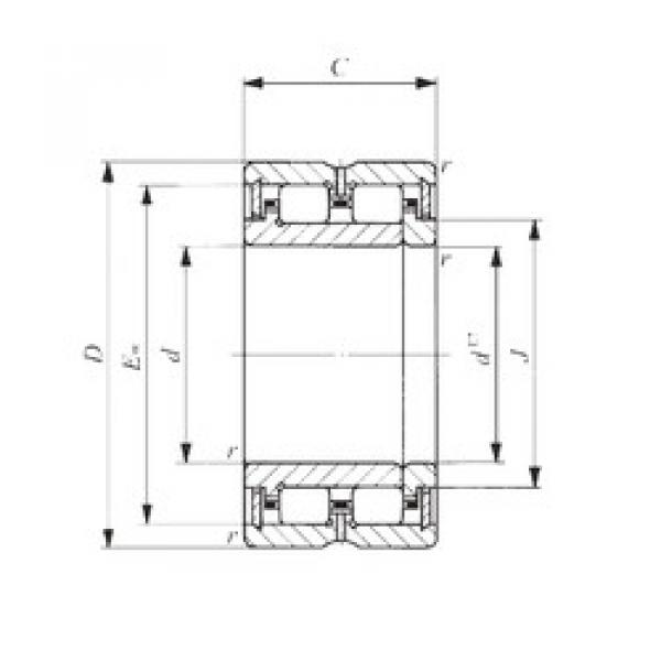 Bearing NAU 4909 IKO #1 image